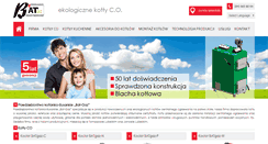 Desktop Screenshot of batgaz.pl